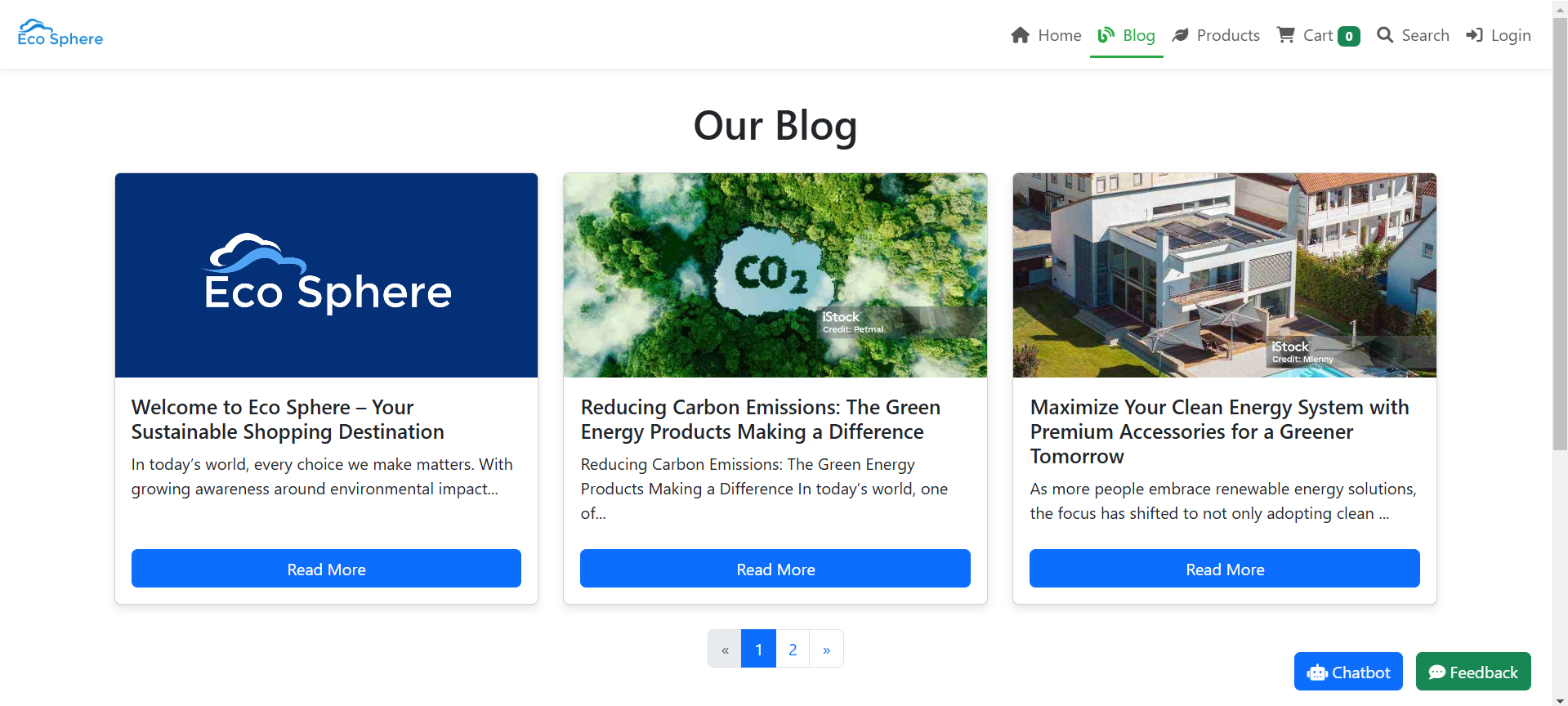 Blog Page